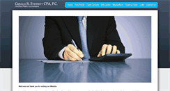 Desktop Screenshot of geraldstinnettcpa.com