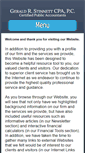 Mobile Screenshot of geraldstinnettcpa.com